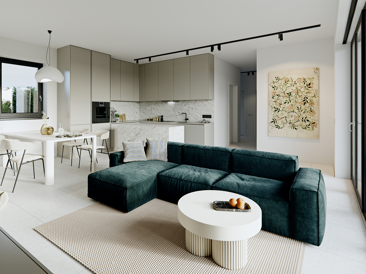 dnevna soba sodoben dizajn interior design living room elegant